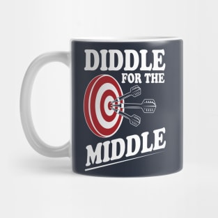 Darts Diddle for the middle Mug